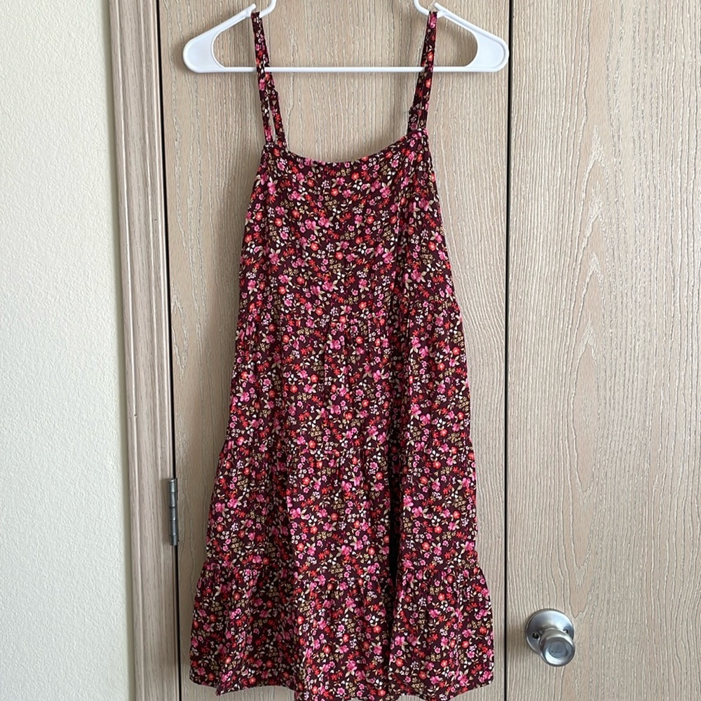 Old Navy Tiered Floral Sun Dress Size M